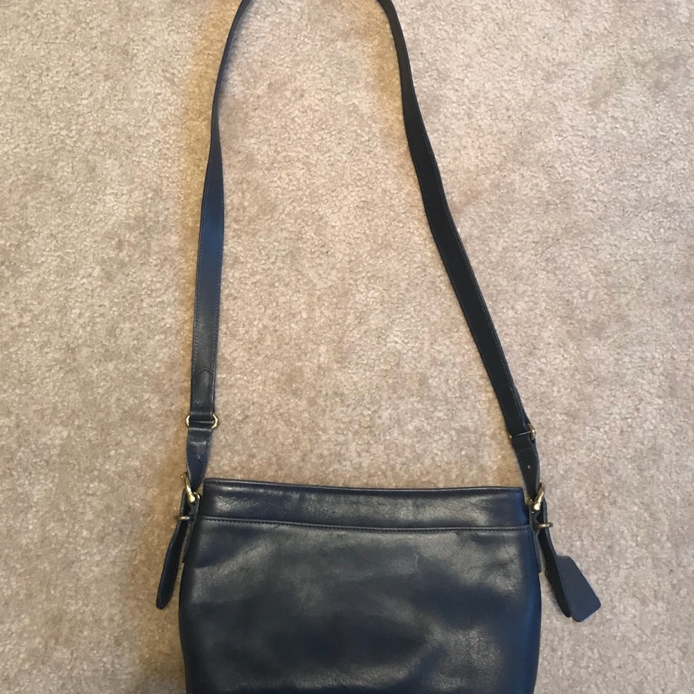 Leather Coach Crossbody Purse